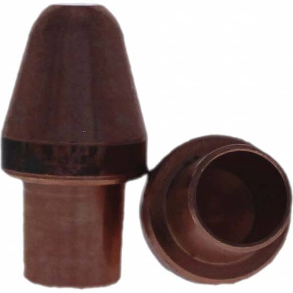 Spot Welder Tips, Tip Type: Male Cap A Nose (Pointed)  MPN:111-0017