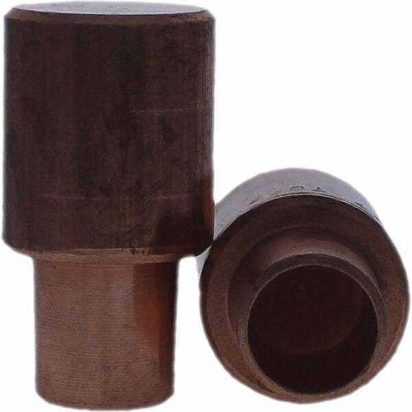 Spot Welder Tips, Tip Type: Male Cap C Nose (Flat)  MPN:115-0017