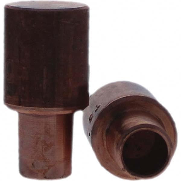 Spot Welder Tips, Tip Type: Male Cap C Nose (Flat)  MPN:116-0022