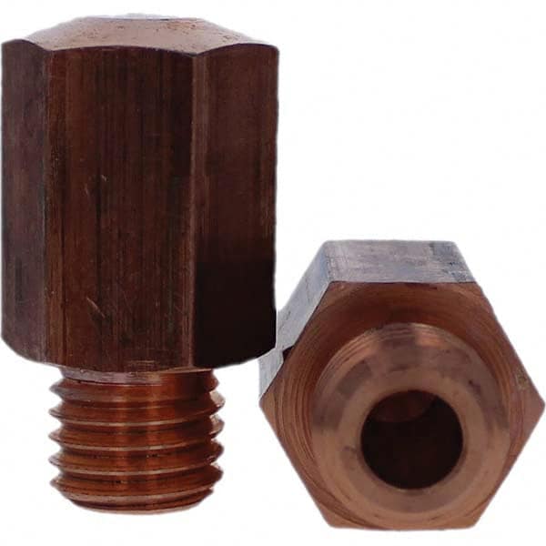 Spot Welder Tips, Tip Type: Threaded Tip E Nose (Truncated)  MPN:188-5125-10