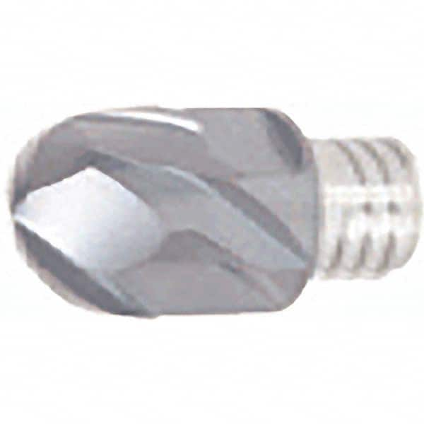 16mm Mill Diam, 9mm LOC, Solid Carbide Ball End Mill Head MPN:6859245