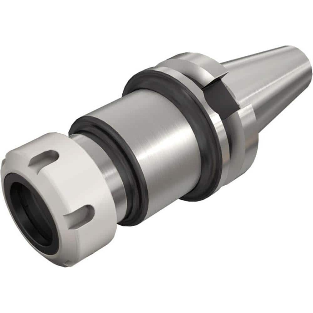 Collet Chuck: 1 to 16 mm Capacity, Full Grip Collet, 30 mm Shank Dia, Taper Shank MPN:4500634