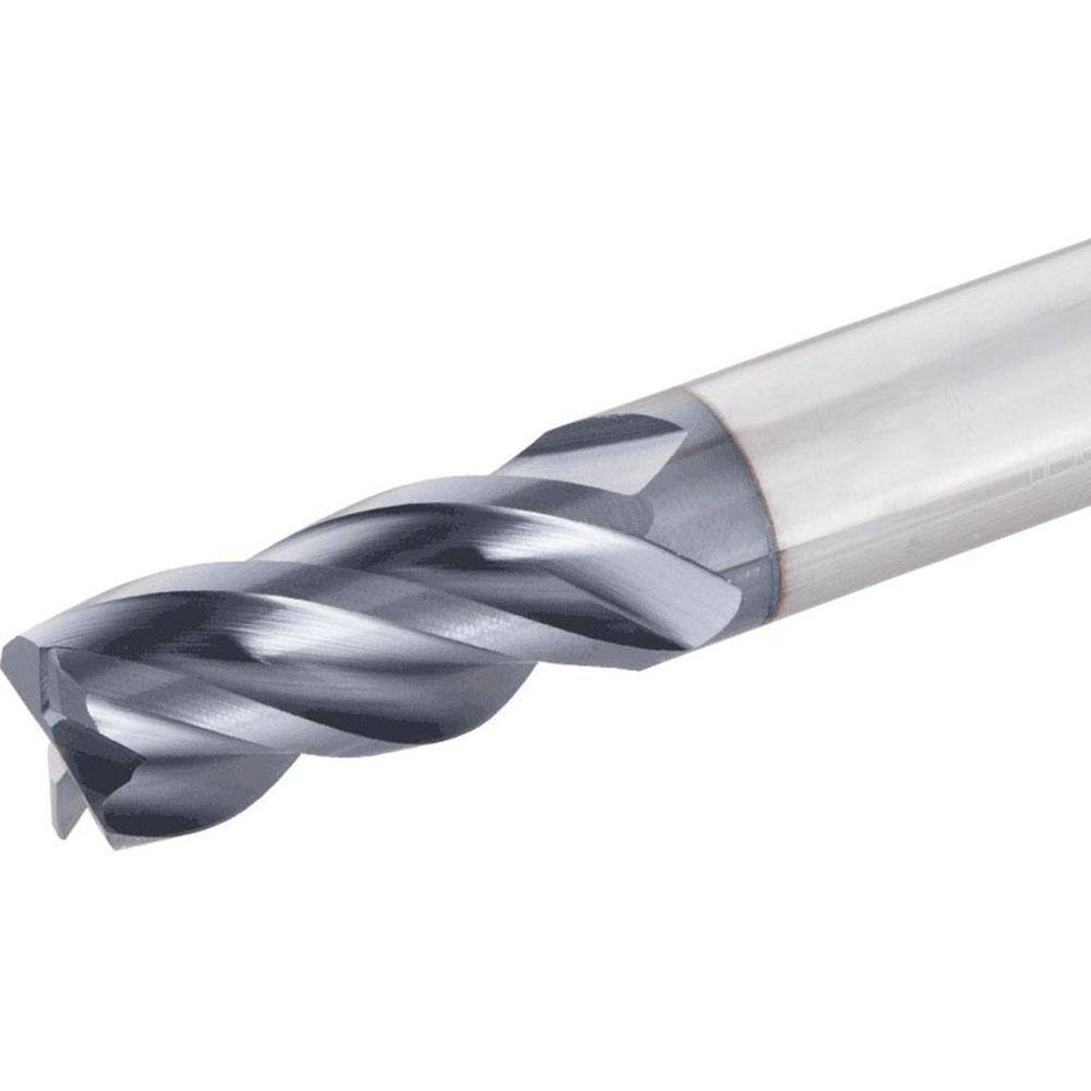 Corner Radius End Mill: 4 mm Dia, 8 mm LOC, 4 Flutes, Solid Carbide MPN:5667157