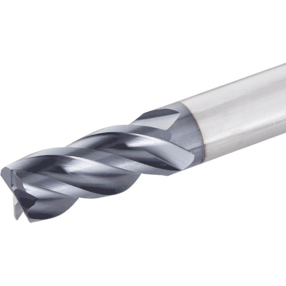 Corner Radius End Mill: 5 mm Dia, 10 mm LOC, 4 Flutes, Solid Carbide MPN:5667158