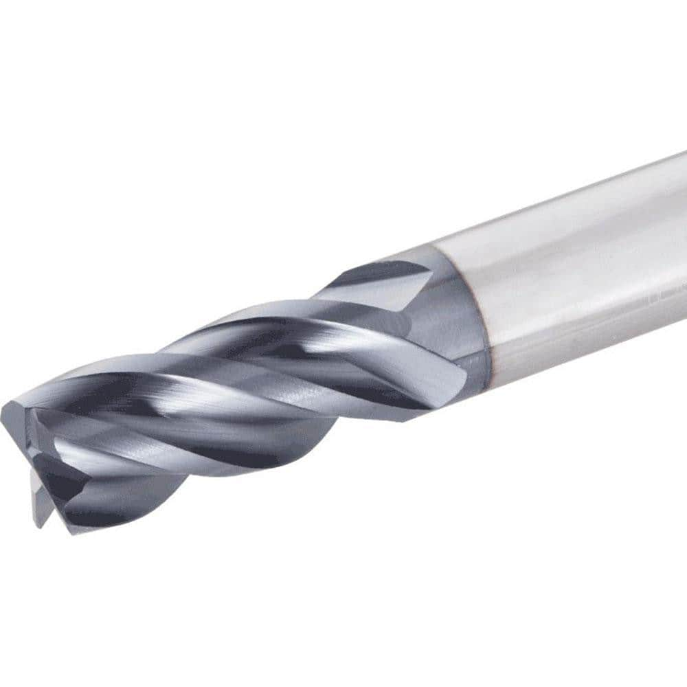 Corner Radius End Mill: 6 mm Dia, 12 mm LOC, 4 Flutes, Solid Carbide MPN:5667160