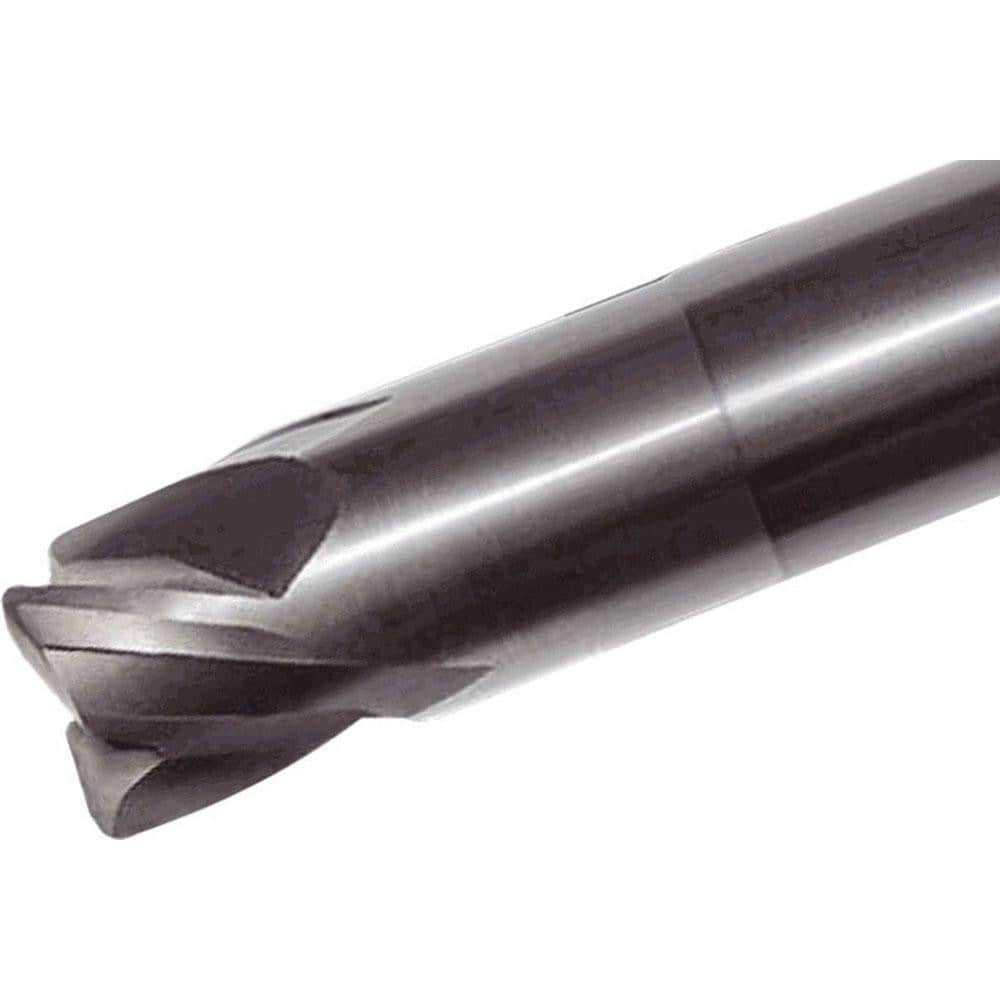 Corner Radius End Mill: 6 mm Dia, 0.25 mm LOC, 3 Flutes, Ceramic MPN:5877467