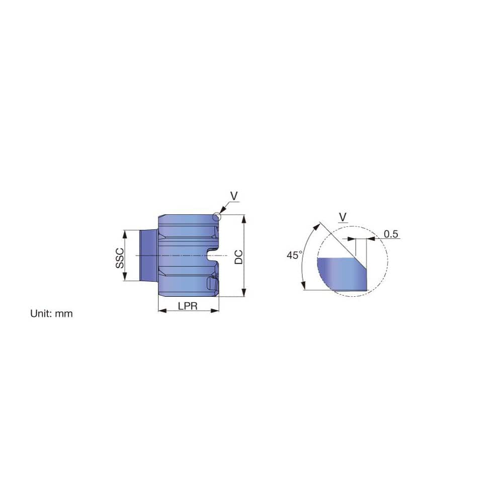 Example of GoVets Indexable Square Shoulder End Mills category