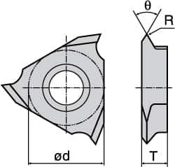 Threading Insert: JTTR3005F J740 MPN:6805014