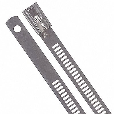 Cable Tie 12 in Silver PK100 MPN:TYS12-280