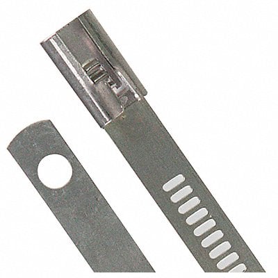 Cable Tie 12 in Silver PK100 MPN:TYS12-470