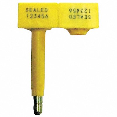 Bolt Seals Yellow Plastic PK200 MPN:1061065