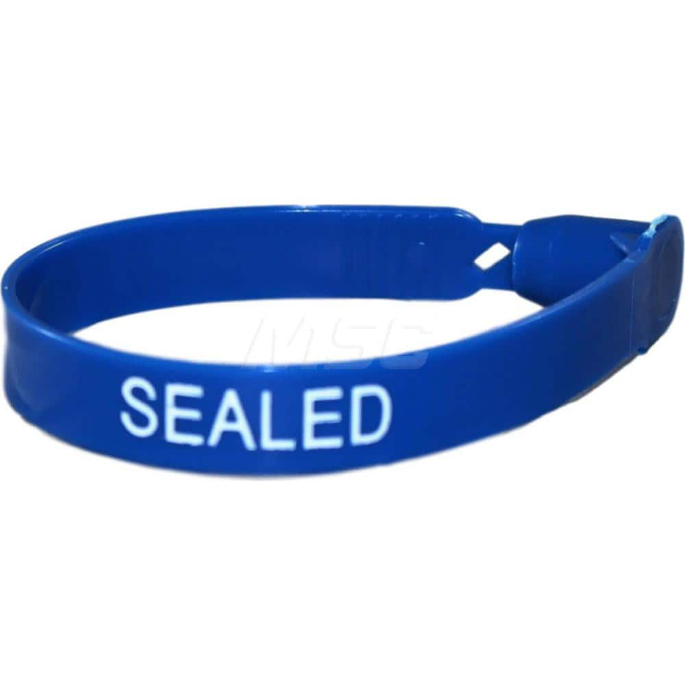 Security Seals, Type: Tamper-Evident Plastic Seal, Security Seal , Overall Length (Decimal Inch): 7.50000, 7.50 , Operating Length: 7, 7in (Decimal Inch) MPN:30031B00-01