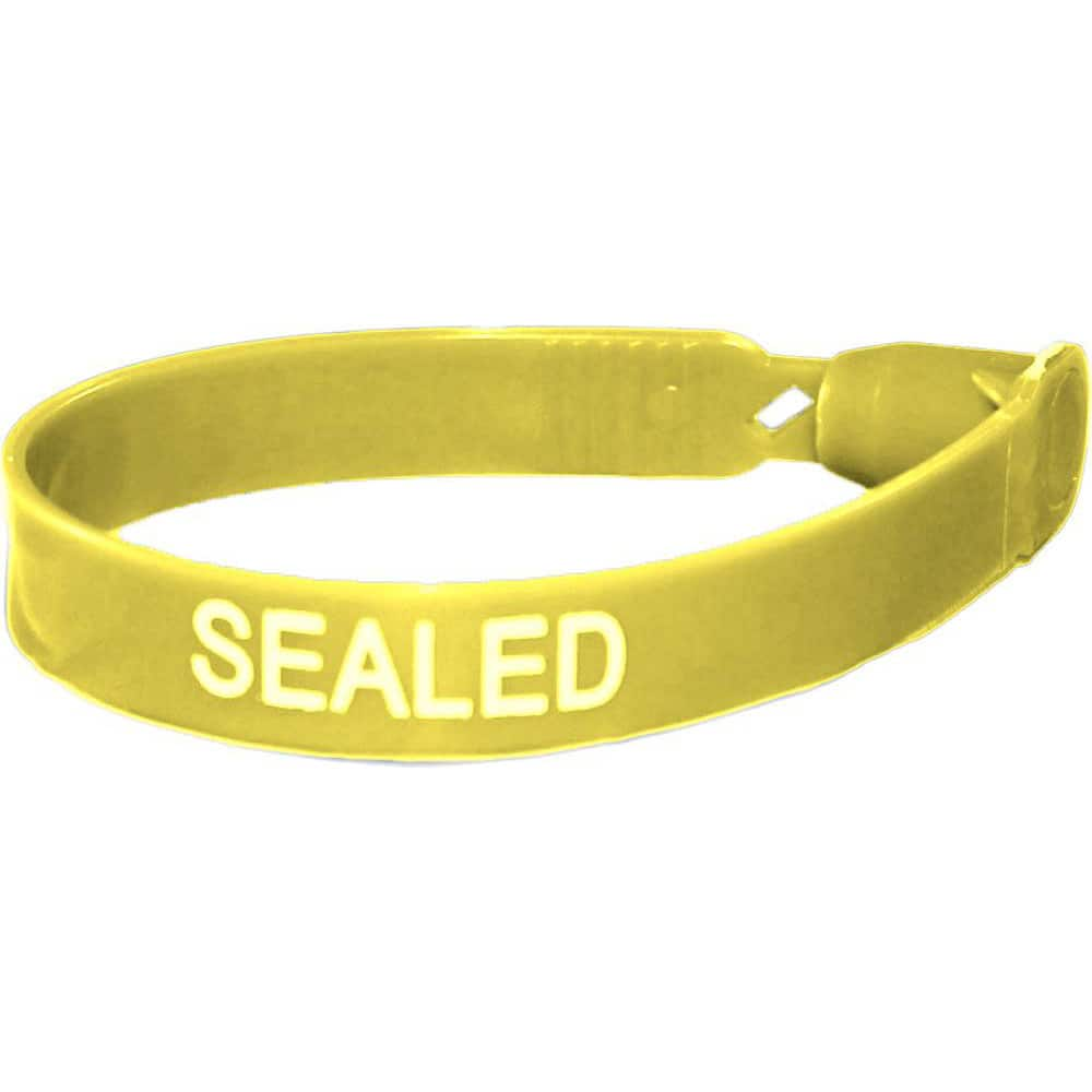 Security Seals, Type: Tamper-Evident Plastic Seal , Overall Length (Decimal Inch): 7.50 , Operating Length: 7in (Decimal Inch), Material: Polyethylene  MPN:30031B00-06