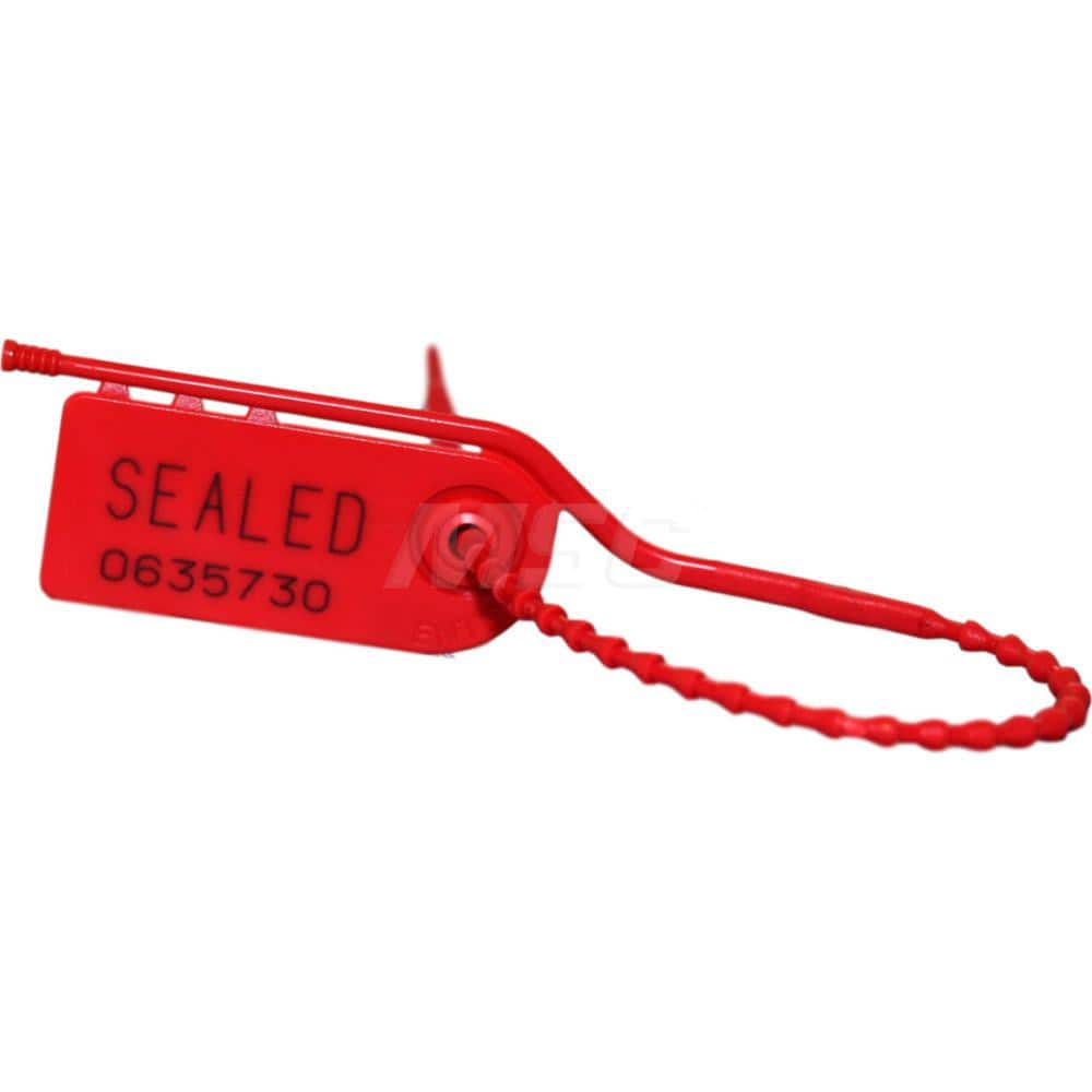 Security Seals, Type: Security Seal, Tamper-Evident Plastic Seal, Overall Length (Decimal Inch): 10.00000, 9.00, Operating Length: 6.5, 6.5 in MPN:S32541103-01