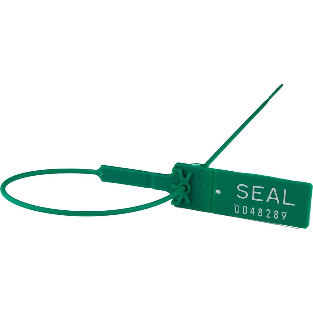 Security Seals, Type: Tamper-Evident Plastic Seal , Overall Length (Decimal Inch): 15.50 , Operating Length: 12in (Decimal Inch), Material: Polypropylene  MPN:6581112-02