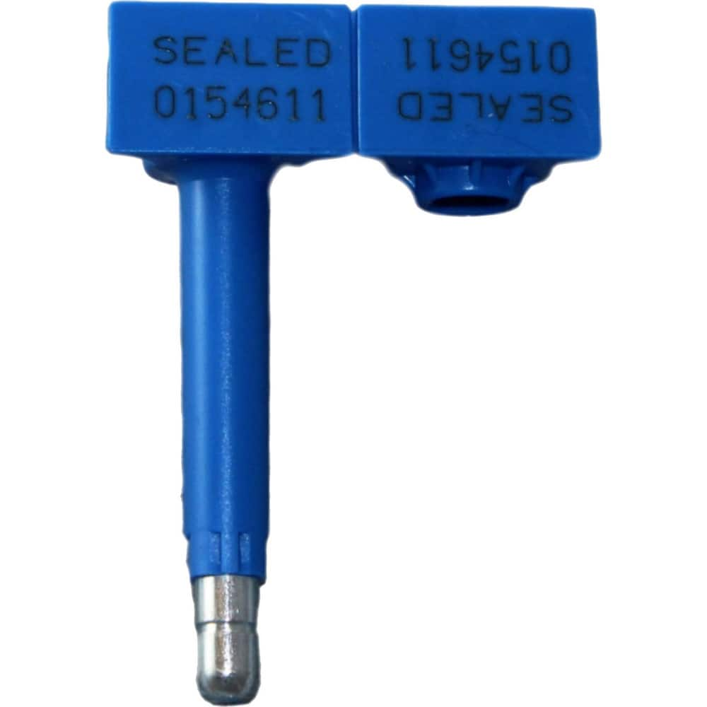 Security Seals, Type: Plastic Overmolded Bolt Seal , Overall Length (Decimal Inch): 4.00 , Operating Length: 3.5in (Decimal Inch), Material: Polyethylene  MPN:S52021000-03