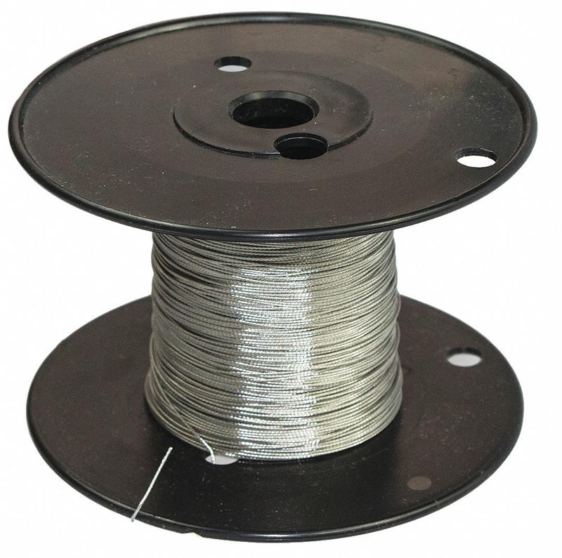 Security Seal Wire 500 ft L No Legend MPN:V9994550-GRAI