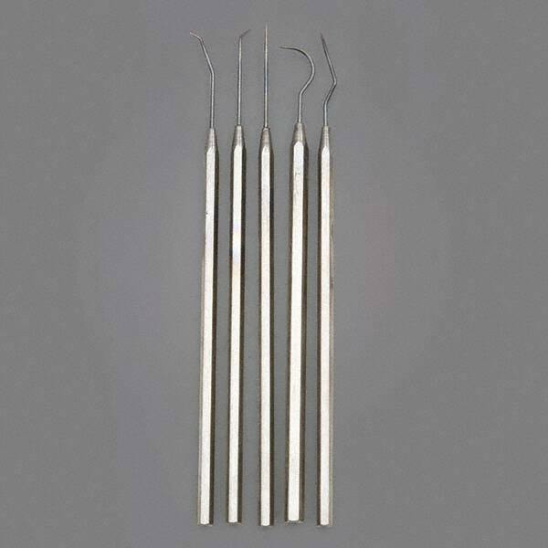 Scribe & Probe Sets, Set Type: Hook & Pick Scriber Set , Number Of Pieces: 5 , Length (Inch): 5-9/16 in  MPN:MP-6