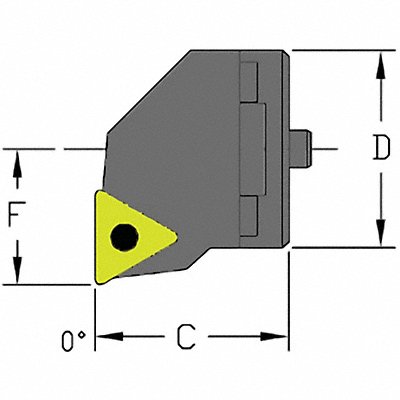 Indexable Cutting Head TCMT 1.2600 MPN:SH16 STFCL2