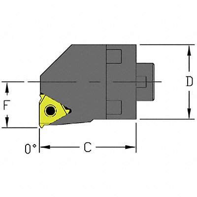 Thread Cutting Head Right Hand MH16 MPN:MH16 LSER3-CFT