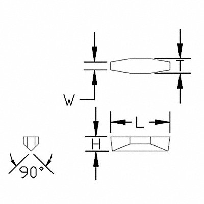 Threading Insert V84-NV MPN:V84-NV-.010R