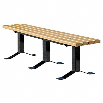 Outdoor Bench 72 in Woodtone Rcycld MPN:952SM-CDR6