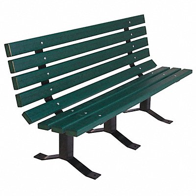 Outdoor Bench 96 in L Green RCYCLD MPN:982SM-GRN8