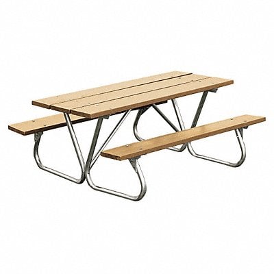 Picnic Table 72 W x68 D Cedar MPN:BT158-CDR6