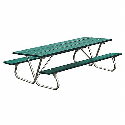 Picnic Table 96 W x68 D Green MPN:BT158-GRN8