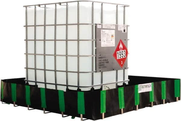 High Wall Collapsible Berm: 179 gal Capacity, 6' Long, 4' Wide MPN:8250