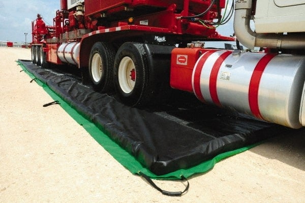 Ultra-Spill Collapsible Berm: 598 gal Capacity, 20' Long, 12' Wide, 4