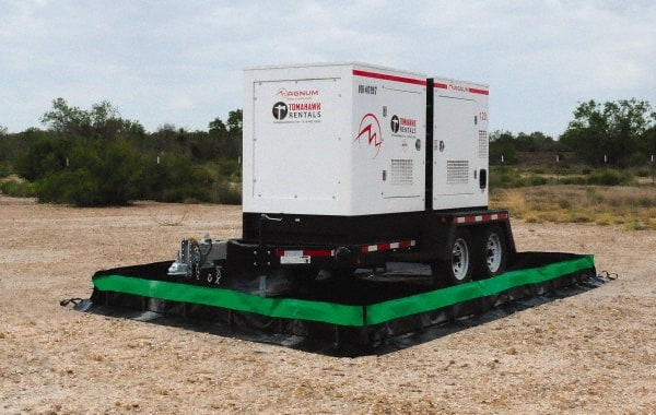 Ultra-Spill Collapsible Berm: 1,795 gal Capacity, 20' Long, 10' Wide, 12