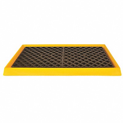 Spill Tray Yellow Spill Cap. 14 gal. MPN:2352