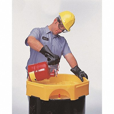 Drum Funnel Yellow Polyethylene NPT MPN:482