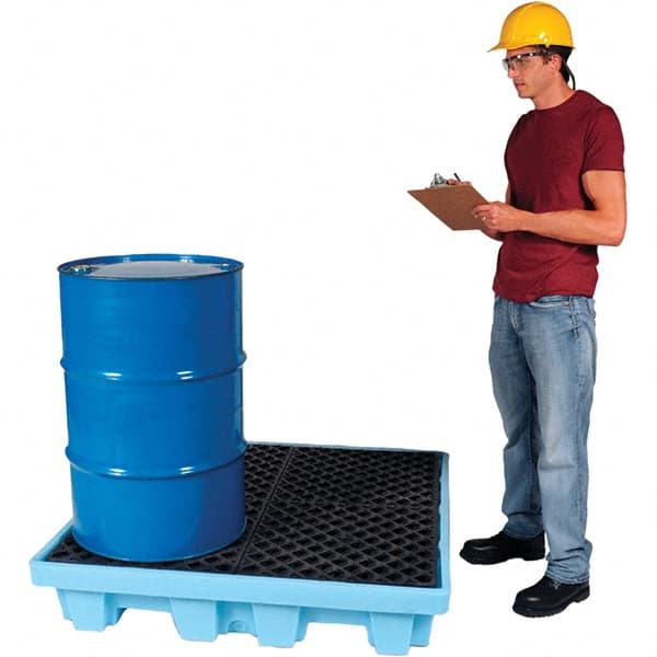 Spill Pallet:  4 Drum,  66.00 gal,  6000.00 lb,  Polyethylene MPN:1232