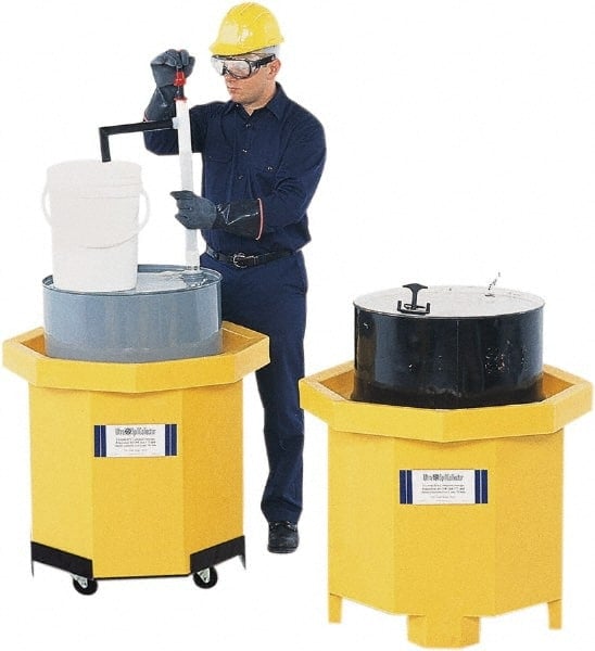 Spill Pallet: 1 Drum, 66 gal, 800 lb, Polyethylene MPN:1044