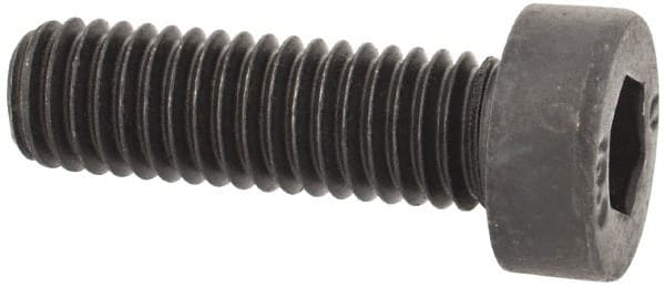 Hex Socket Cap Screw: M5x0.8 x 16.00 mm, Low Socket Cap, Alloy Steel, Black Oxide Finish MPN:103502