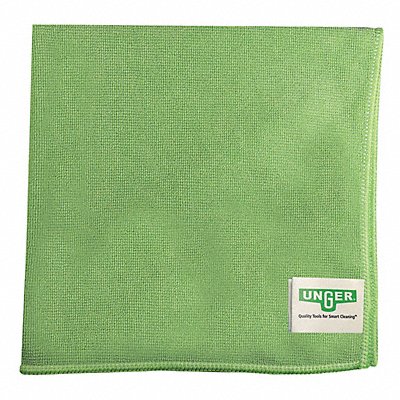 Microfiber Cloth 15 x 16 Green PK10 MPN:MF400