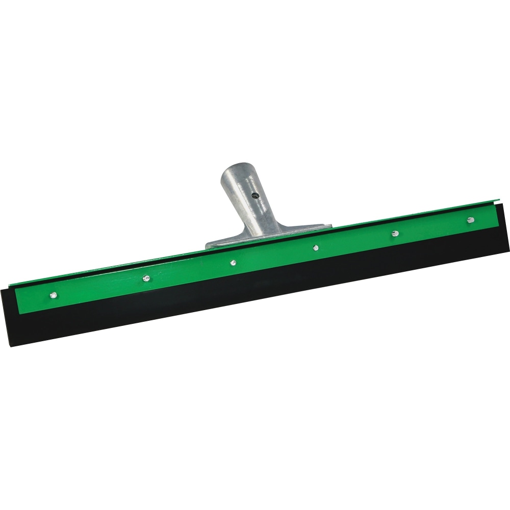 Unger AquaDozer Heavy Duty Straight Floor Squeegee - Zinc Alloy Handle - Heavy Duty, Long Lasting - Green MPN:FP45CT