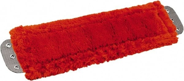 Wet Mop Pad: Quick Change, Medium, Red Mop, Microfiber MPN:MM40R