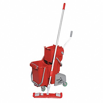 Mop Bucket and Wringer Red 8 gal MPN:SMFPR