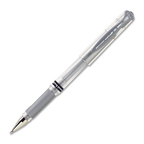 Stick Pen: 1 mm Tip, Silver Ink MPN:60758