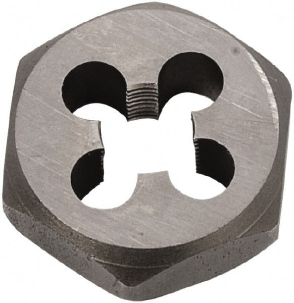 Hex Rethreading Die: 1-1/2 - 6 Thread, 1