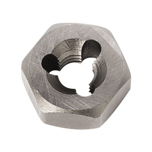 Hex Rethreading Die: 1-1/4 - 12 Thread, 1