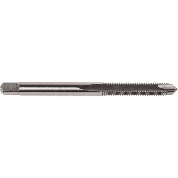 Spiral Point Tap: #10-32 UNF, 2 Flutes, Plug Chamfer, 3B Class of Fit, High-Speed Steel-E, Bright/Uncoated MPN:6008074