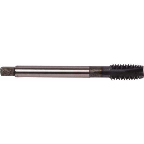 Spiral Point Tap: 1/2-13 UNC, 3 Flutes, Plug Chamfer, 2B Class of Fit, High-Speed Steel, TiCN Coated MPN:6204847