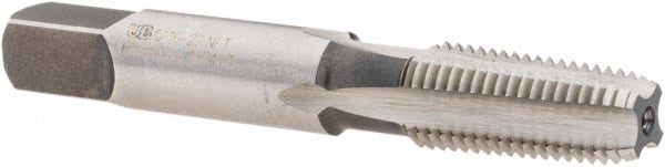 Standard Pipe Tap: 1/16-27, NPT, Semi Bottoming, 4 Flutes, High Speed Steel, Bright/Uncoated MPN:6006824