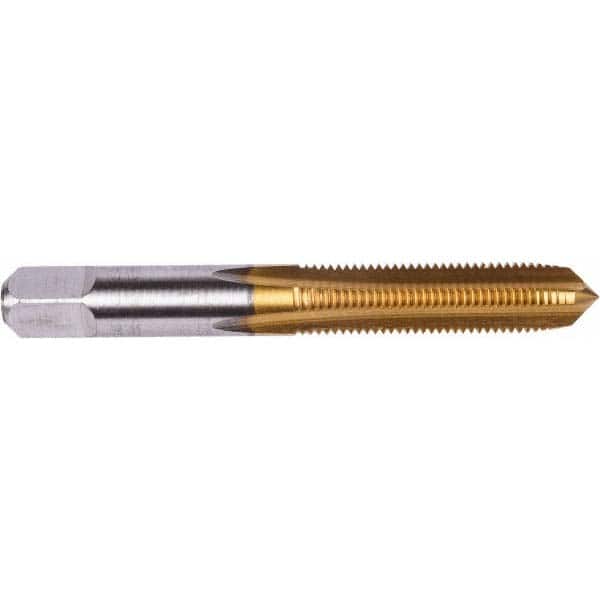 7/16-14 Plug RH 3B H3 TiN High Speed Steel 4-Flute Straight Flute Hand Tap MPN:6006748