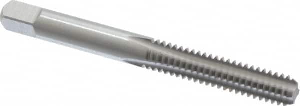 Straight Flute Tap: 1/4-20 UNC, 4 Flutes, Bottoming, 2B/3B Class of Fit, High Speed Steel, Bright/Uncoated MPN:6007011