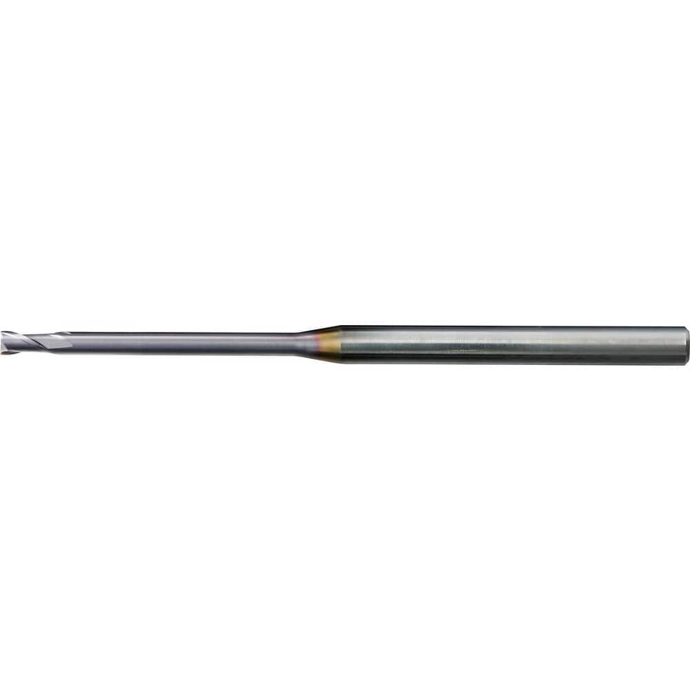 Square End Mill: 1.6 mm Dia, 2 Flutes, 2.4 mm LOC, Solid Carbide, 30 ° MPN:2347070